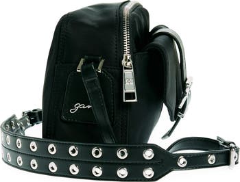 Ganni Bucky Recycled Nylon Camera Bag | Nordstrom