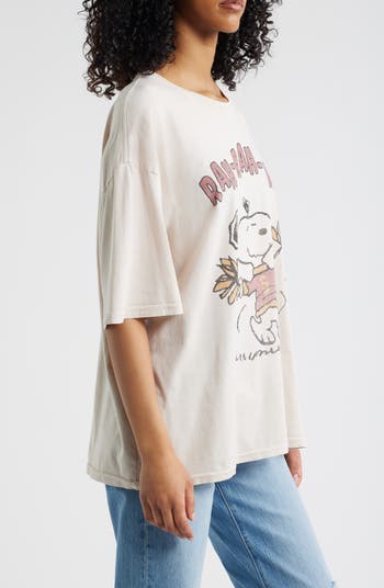 Peanuts<sup>®</sup> Snoopy Oversize Cotton Graphic T-Shirt