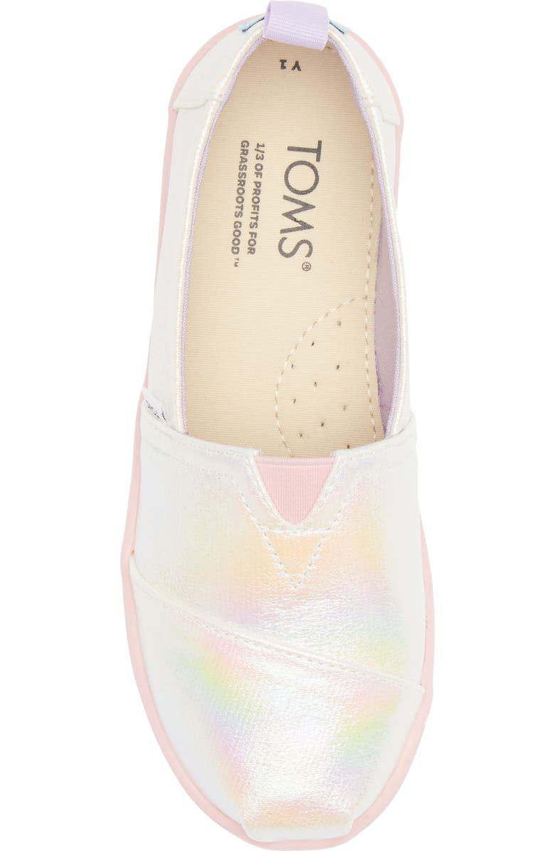 TOMS Kids' Alpargata Slip-On, Alternate, color,