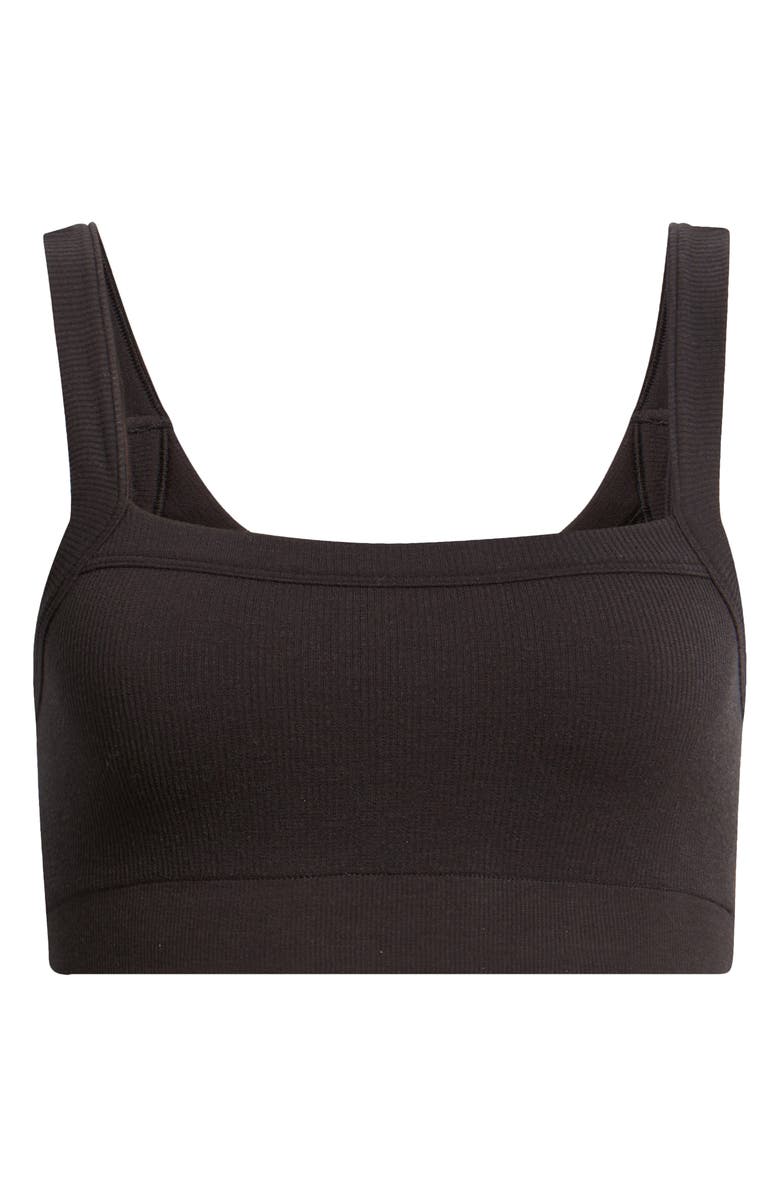 Florence by Mills Square Neck Bralette, Alternate, color, Black