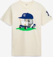 New Era Men's New Era Natural New York Yankees Golf Mascot T-Shirt