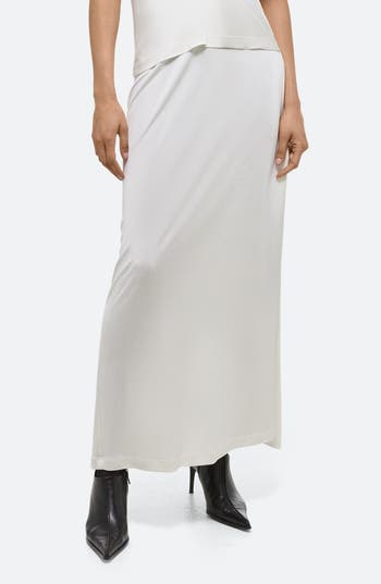 Helmut Lang Fluid Jersey Maxi Skirt
