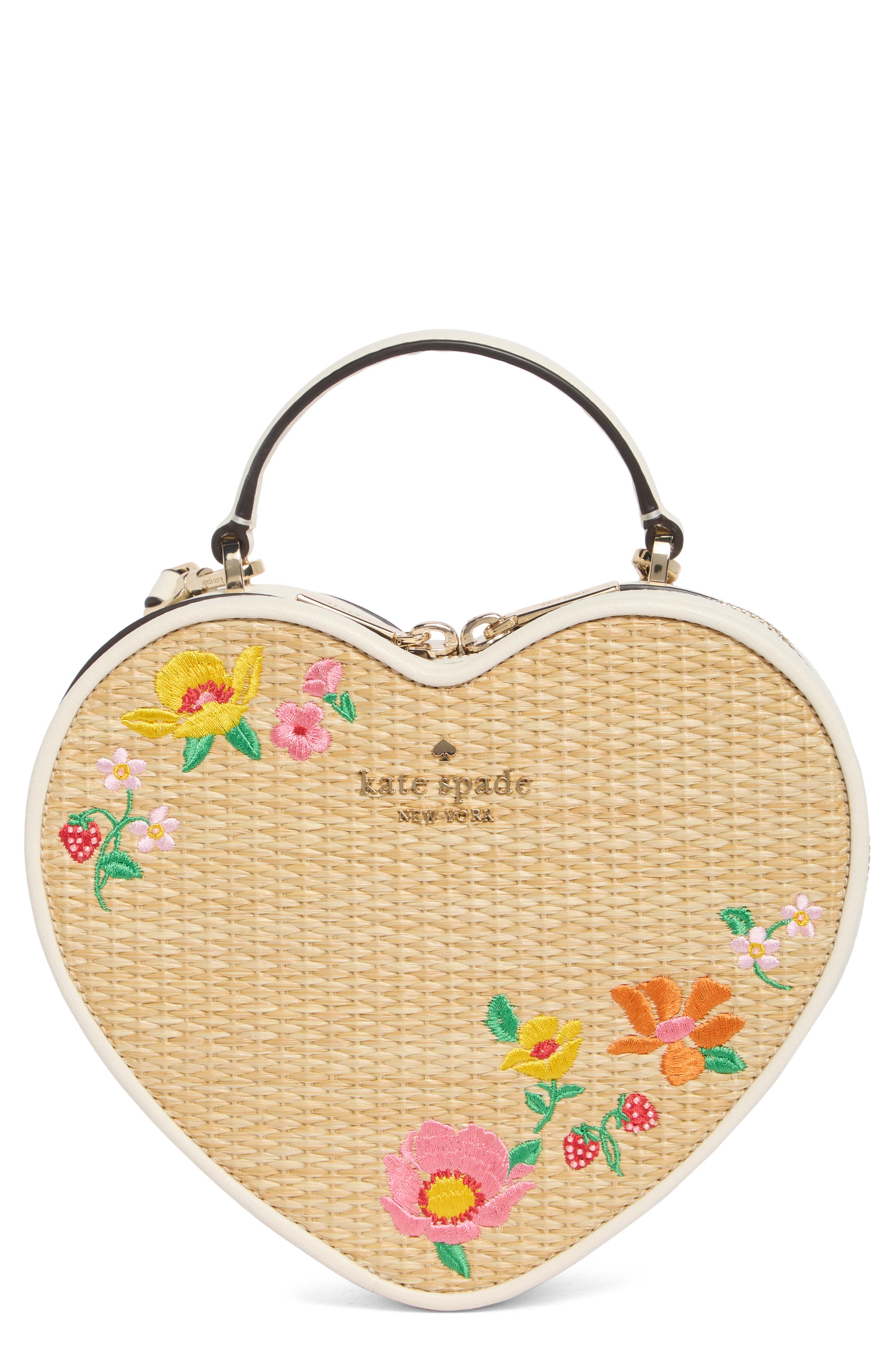 Kate Spade New York other love shack floral embroidered crossbody bag
