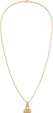 Susan Caplan 1990s Vintage Victorian Revival Fob Necklace