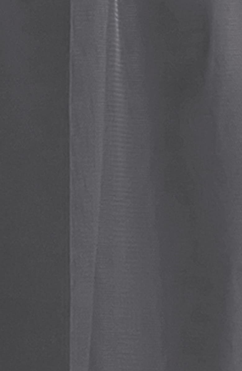 Crisscross Strap Tulle A-Line Gown