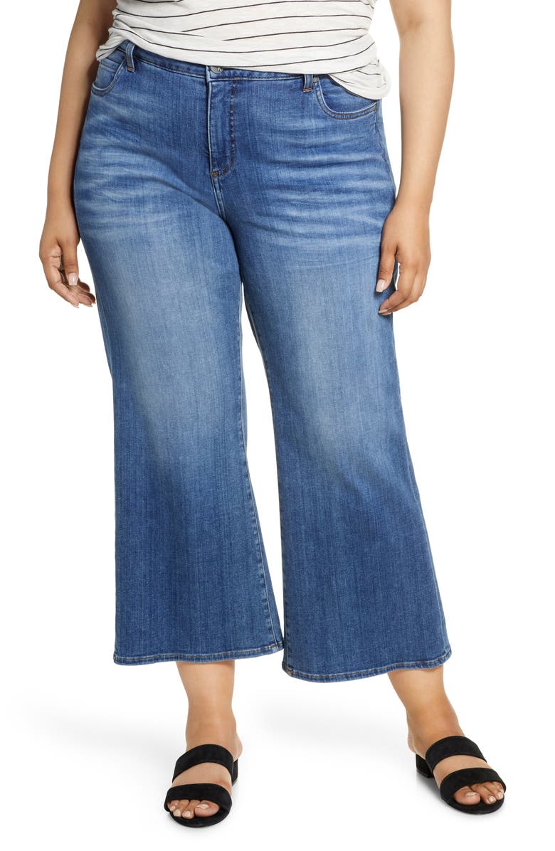KUT from the Kloth Wide Leg Crop Jeans, Main, color,