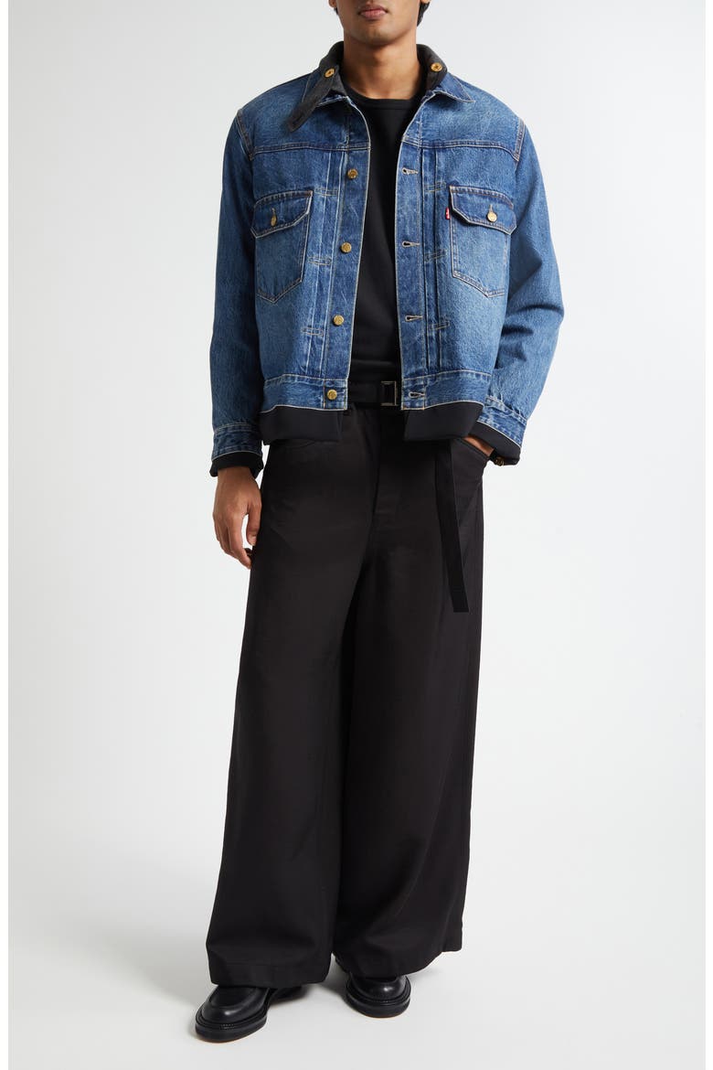 Gender Inclusive Levi's® Denim x Matelassé Twill Reversible Jacket