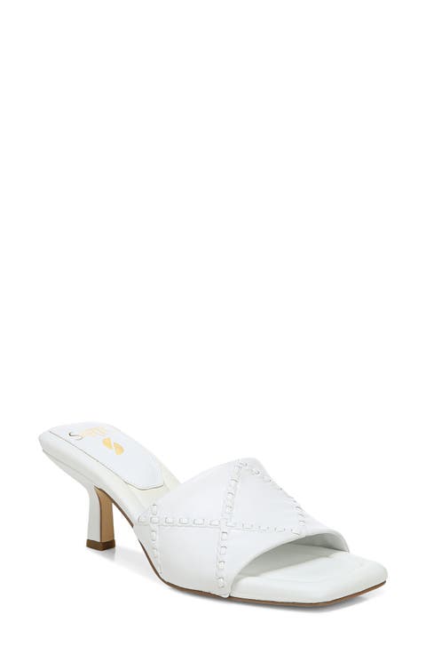 A-Betty Square Toe Slide Sandal (Women)