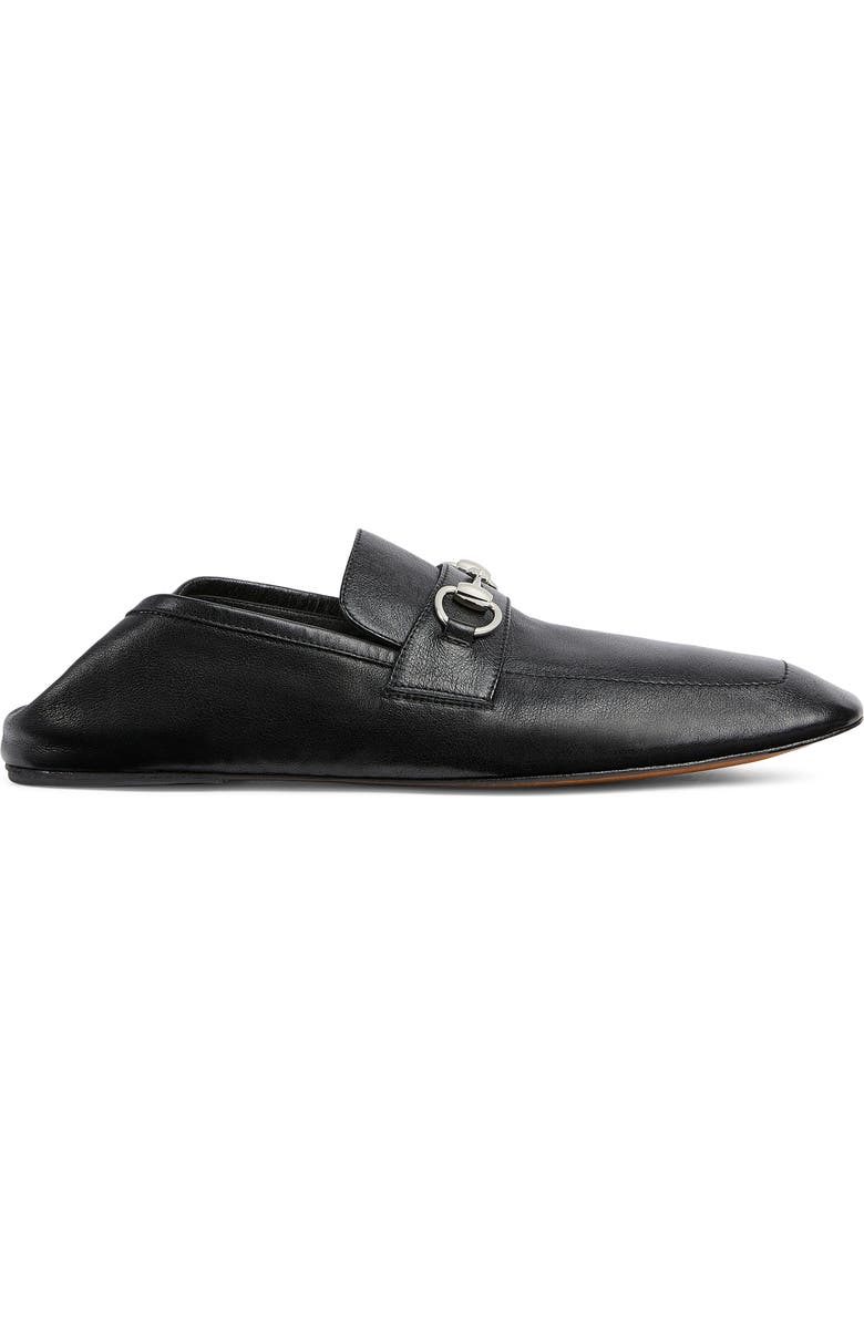 Gucci Edgar Horsebit Convertible Loafer, Alternate, color, Black