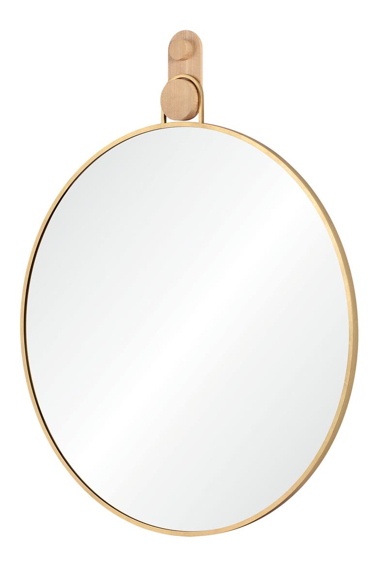 Kinsley Round Mirror, Main, color, GOLD
