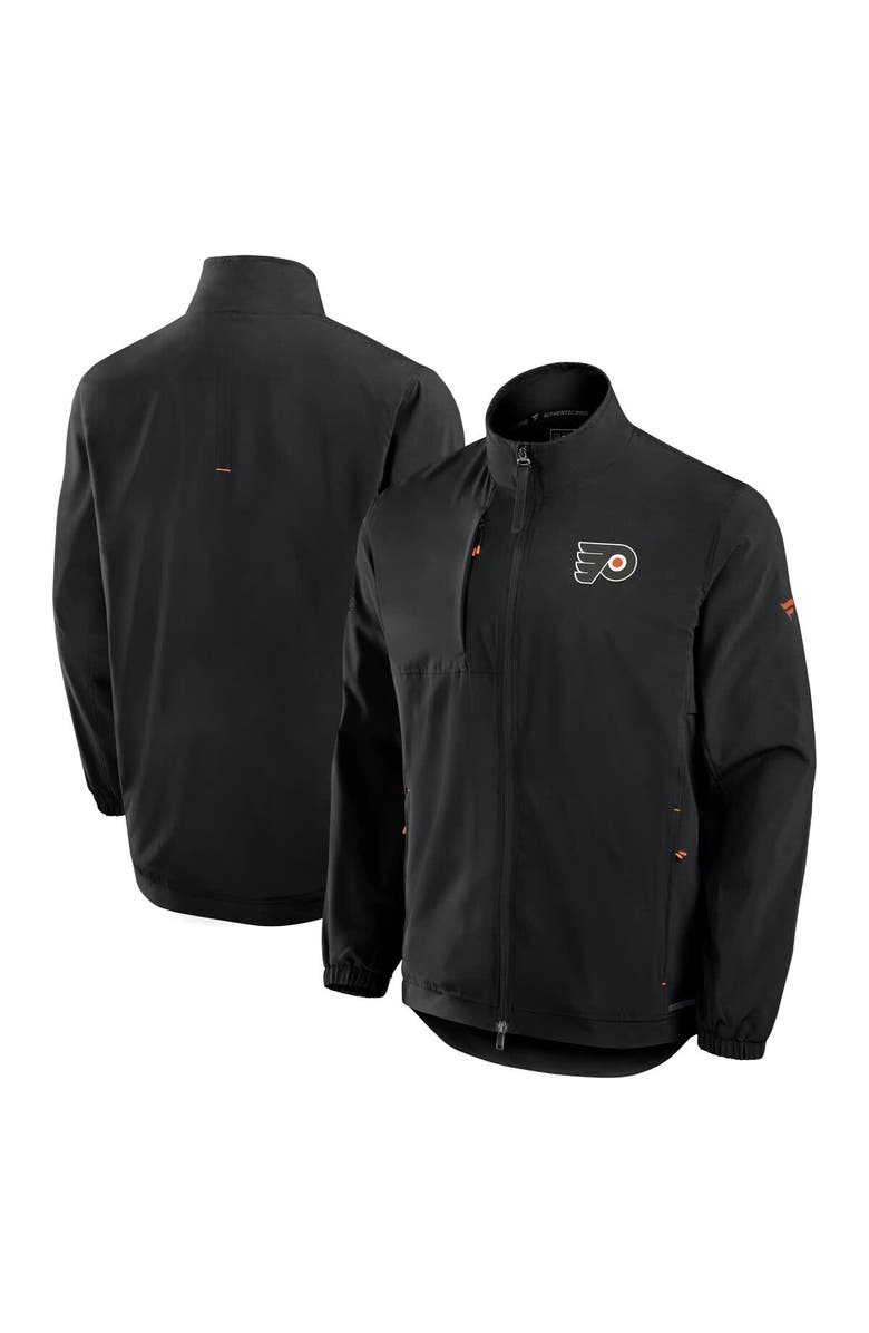 FANATICS Men's Fanatics  Black Philadelphia Flyers Authentic Pro Rink Coaches Full-Zip Jacket, Main, color, Black
