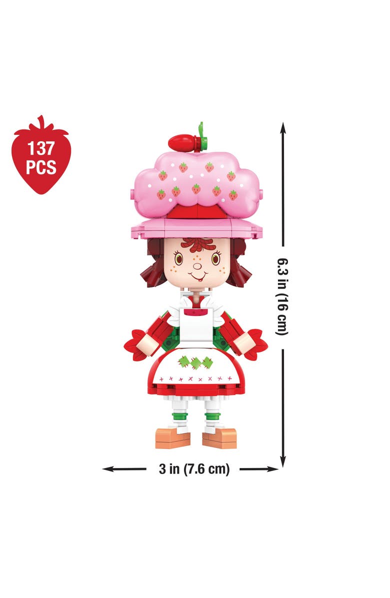 Brickcraft Strawberry Shortcake Berry Cruiser Building Set, Alternate, color, Pink