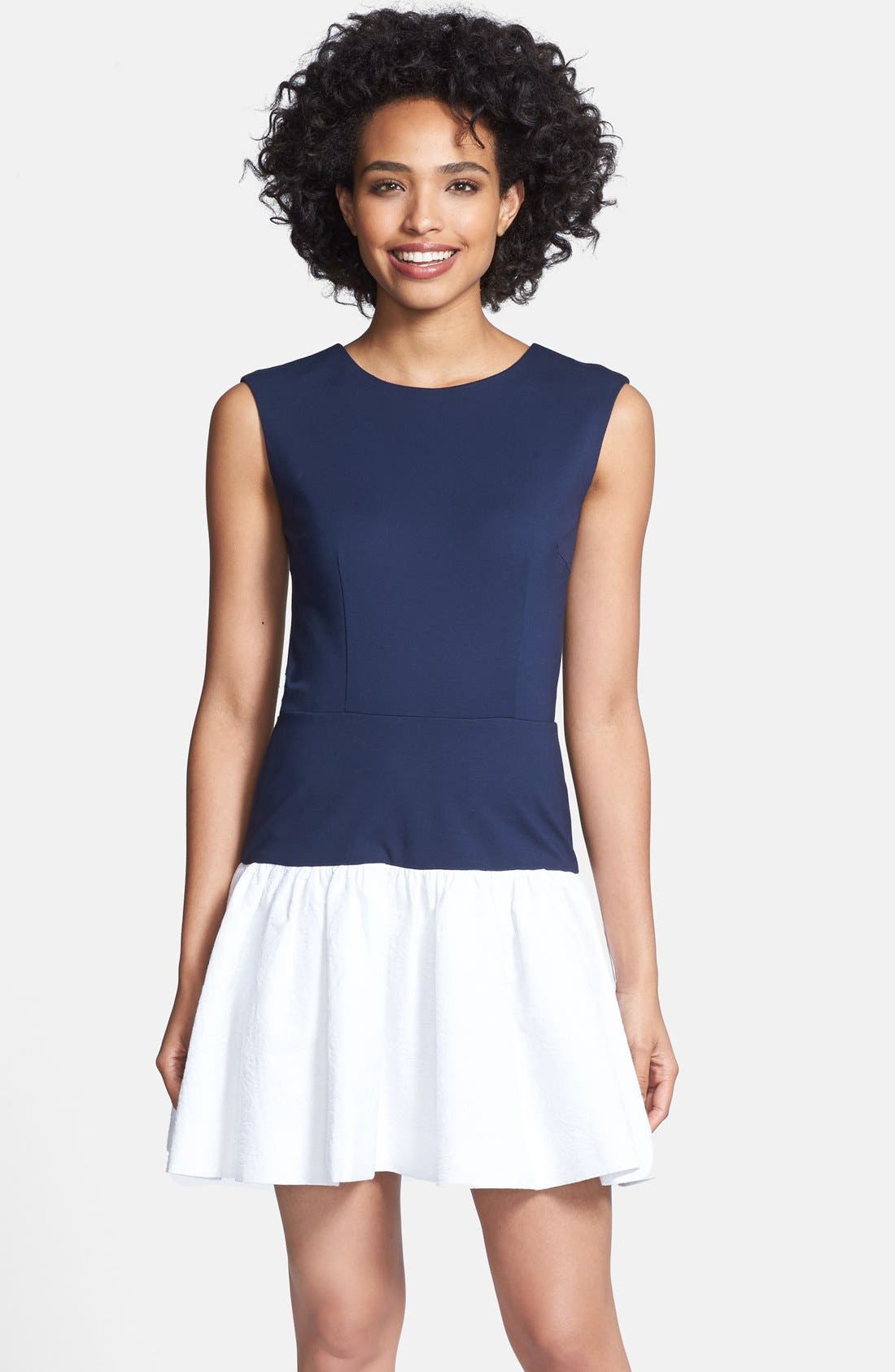 ERIN erin fetherston 'Hepburn' Drop Waist Tank Dress (Women) | Nordstrom
