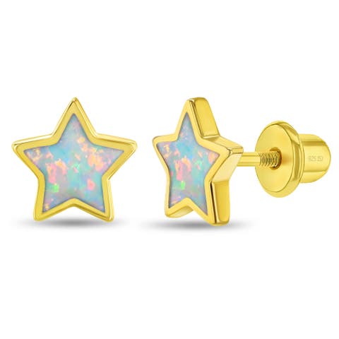 Opalescent Star Earrings