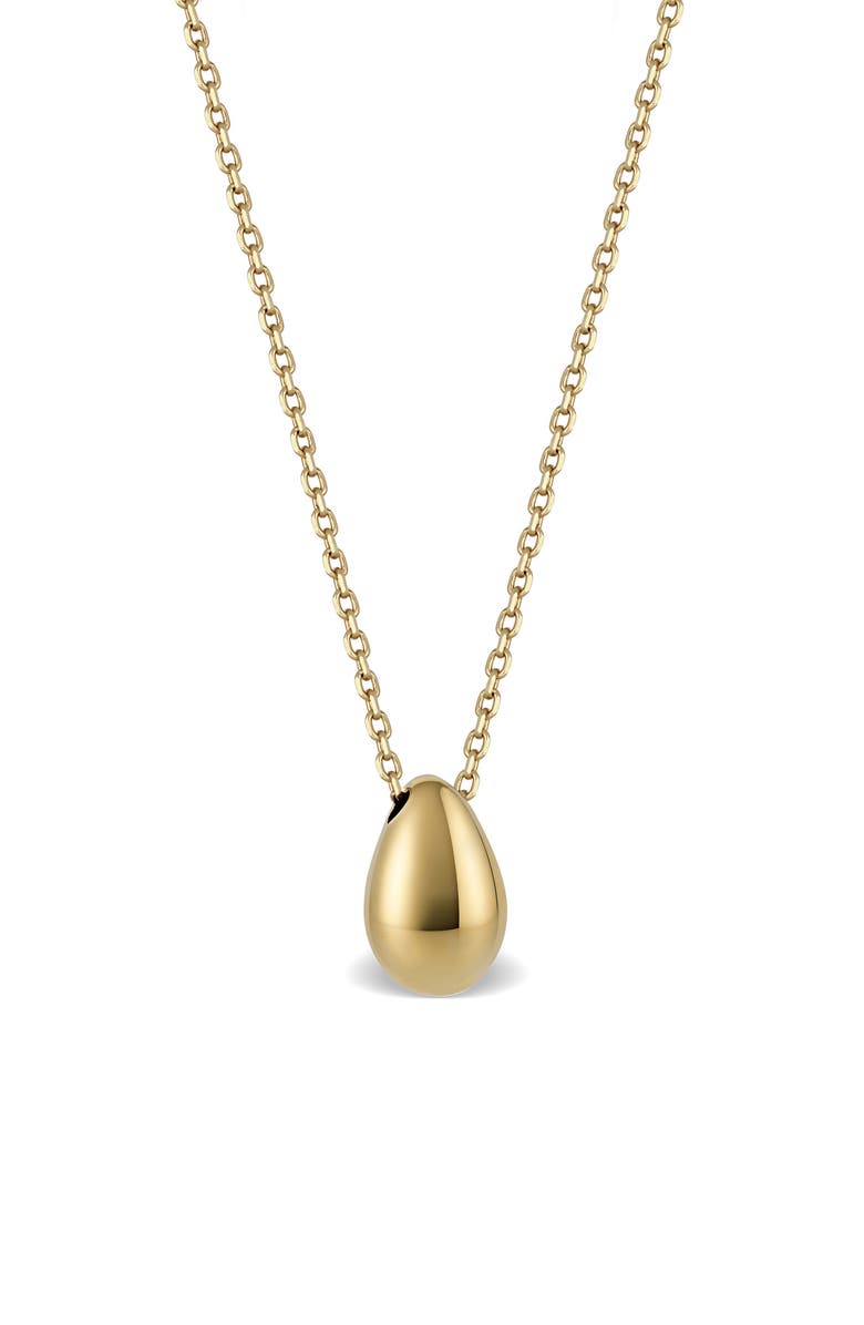 Bony Levy 14K Gold Pear Pendant Necklace, Alternate, color, Yellow Gold