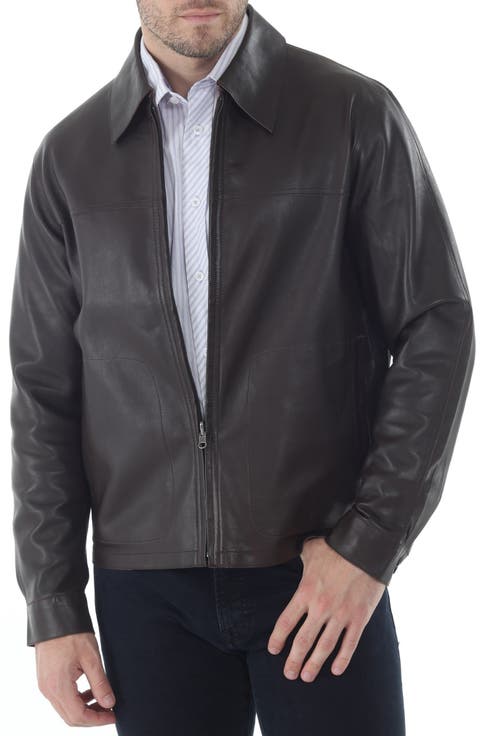 Smooth Reversible Leather Jacket