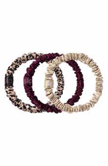 slip Pure Silk 3-Pack Skinny Scrunchies