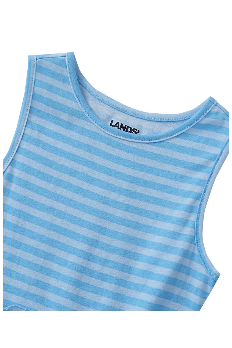 Girls Tunic Tank Top, Alternate, color, Light Blue Stripe