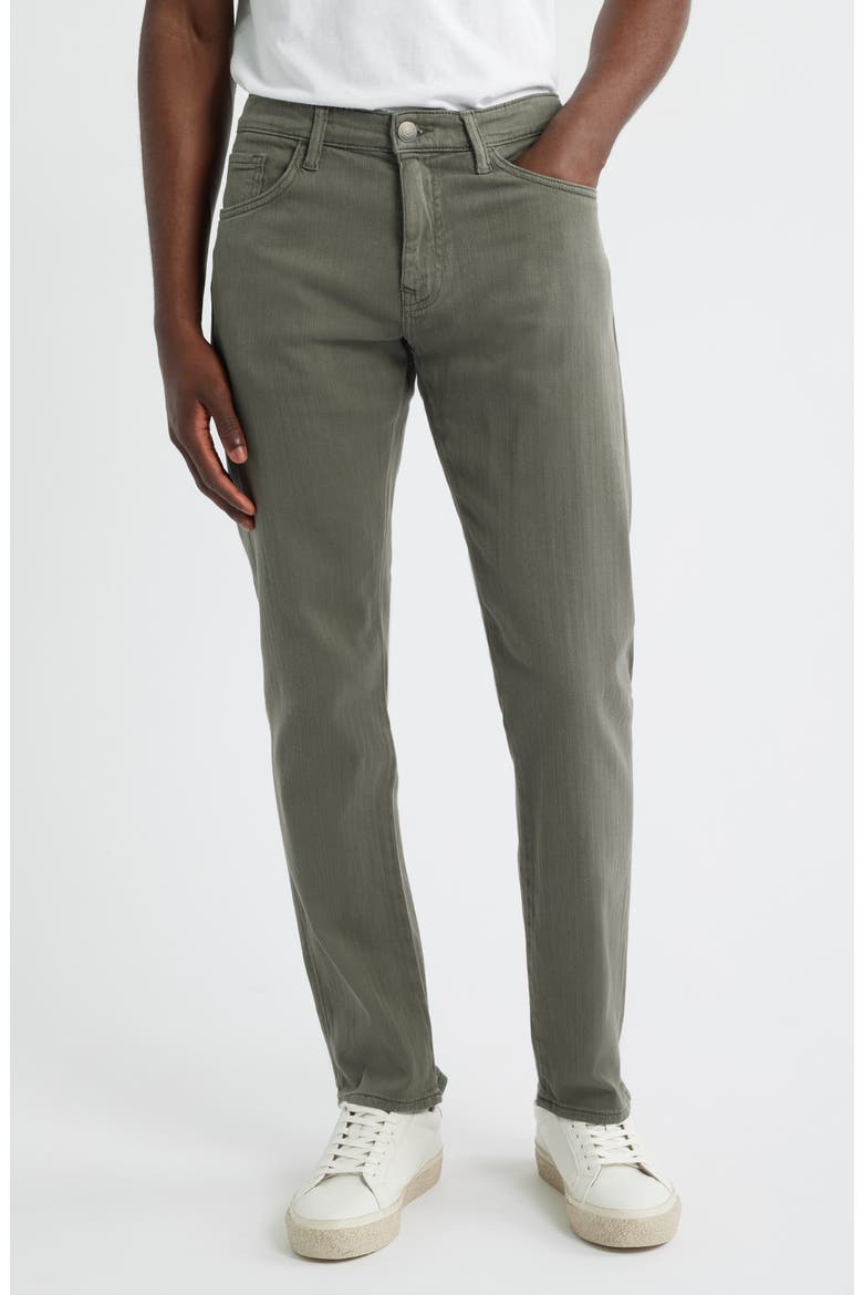 Marcus Slim Straight Leg Pants, Main, color, SAGE HERRINGBONE