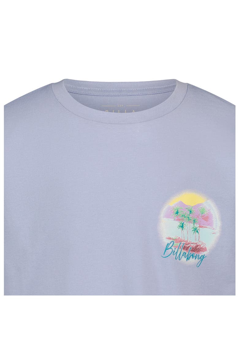 Kids' Waves Oversized Graphic T-Shirt, Alternate, color, EVENTIDE