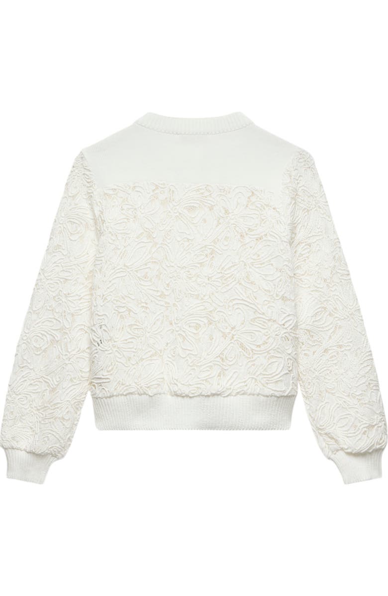 MINT VELVET Lace Mix Bomber, Alternate, color,