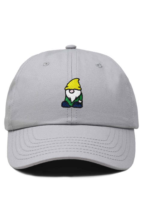 Gnome Embroidered Dad Hat
