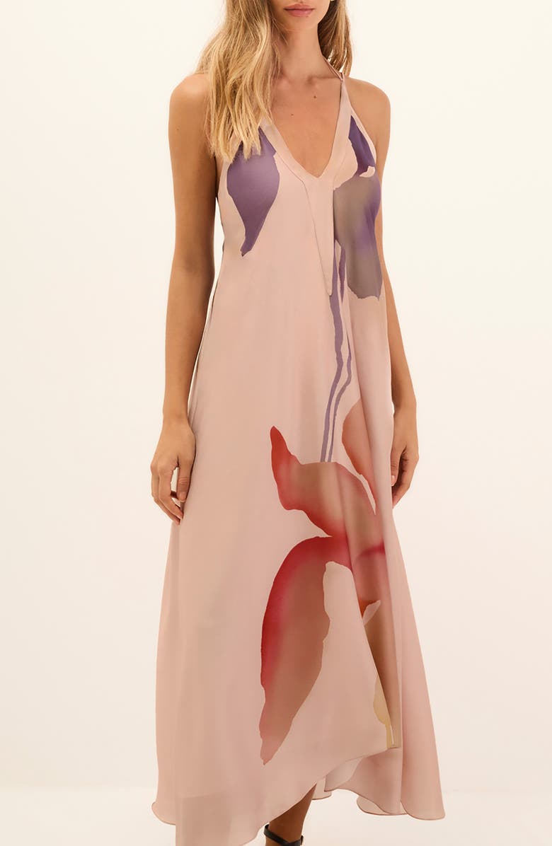 ViX Paula Hermanny Ninny Floral Print Dress, Main, color, Multi