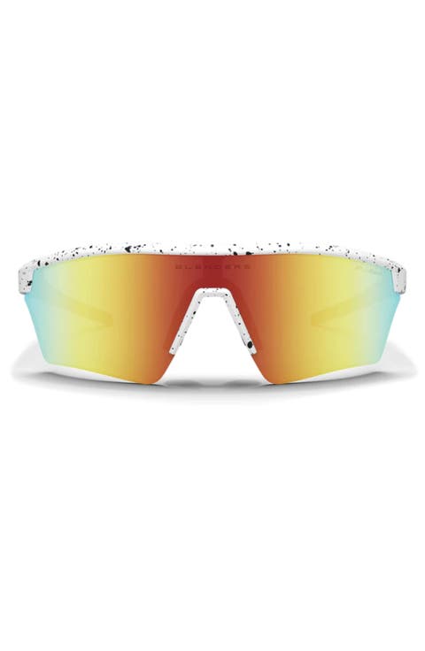 Pacer 99mm Polarized Semi Rimless Shield Sunglasses