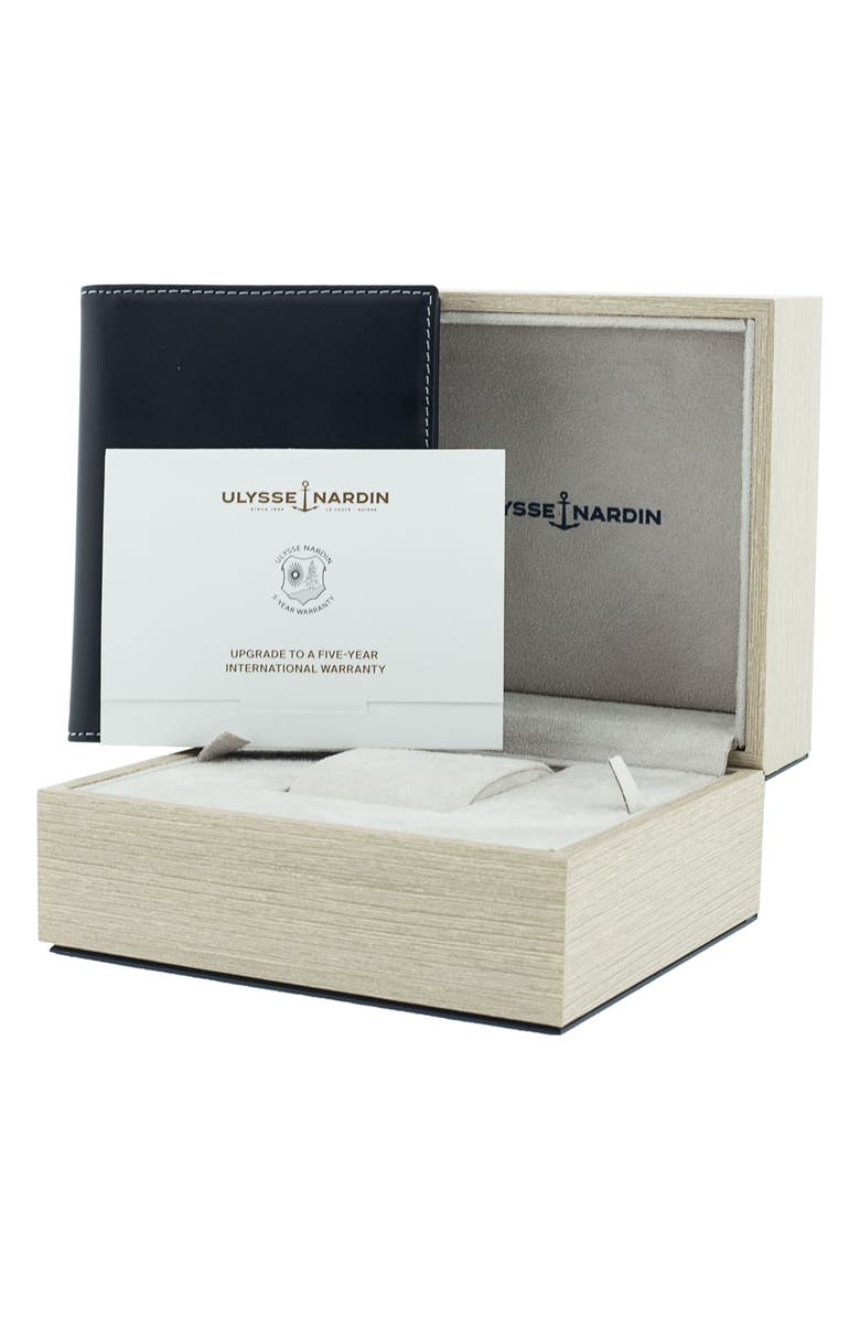 Watchfinder & Co. Ulysse Nardin Preowned Marine Chronometer Rubber Strap Watch, Alternate, color, 