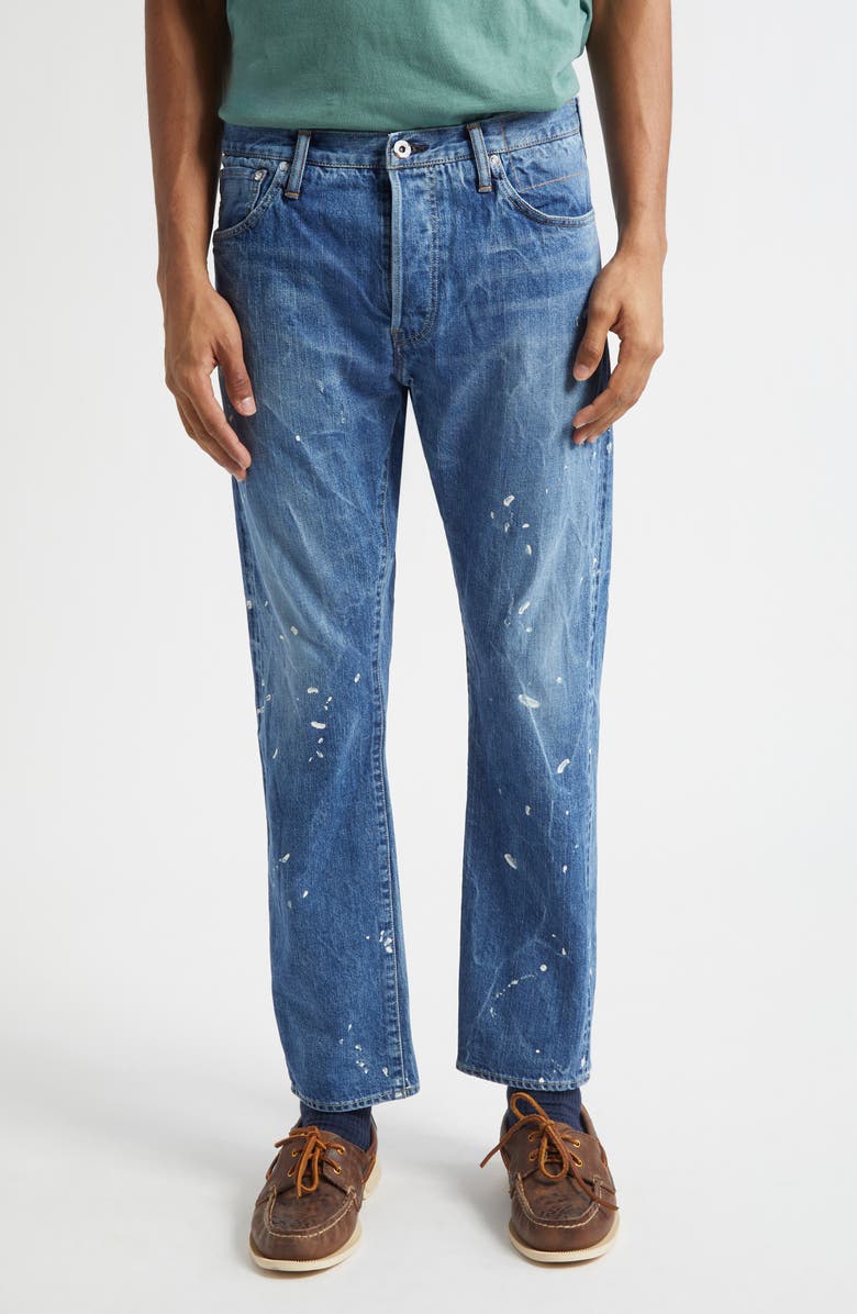 VISVIM Social Sculpture 11 Distressed Jeans, Main, color, Dry-26