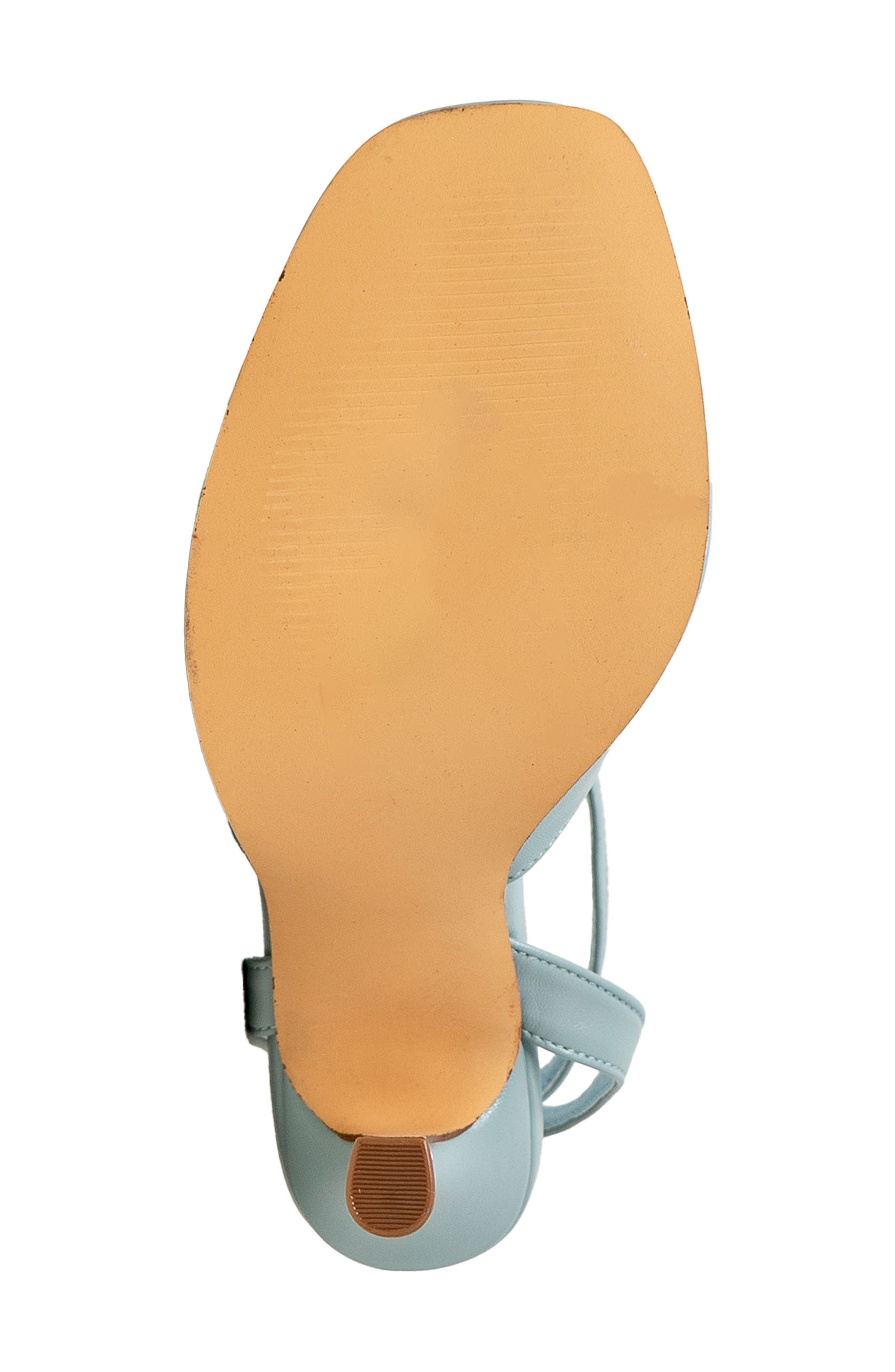 Open Toe Ankle Strap Sandal, Alternate, color, BLUE