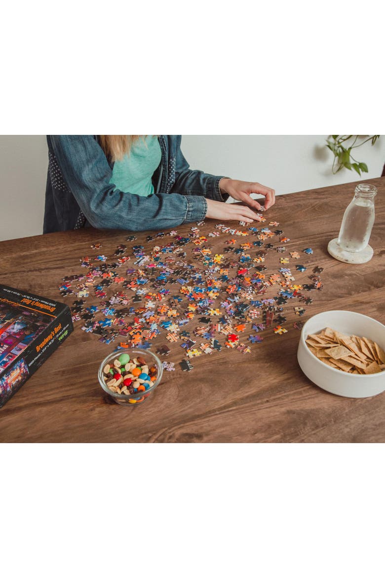 Broadway's Best 1000-Piece Jigsaw Puzzle By Rachid Lotf | Toynk Exclusive, Alternate, color, Multi-Color