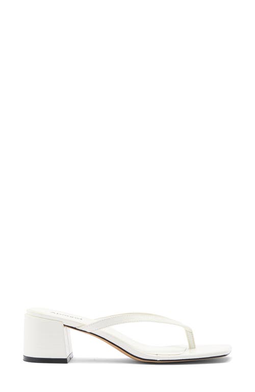 Abound Blayne Block Heel Sandal In White