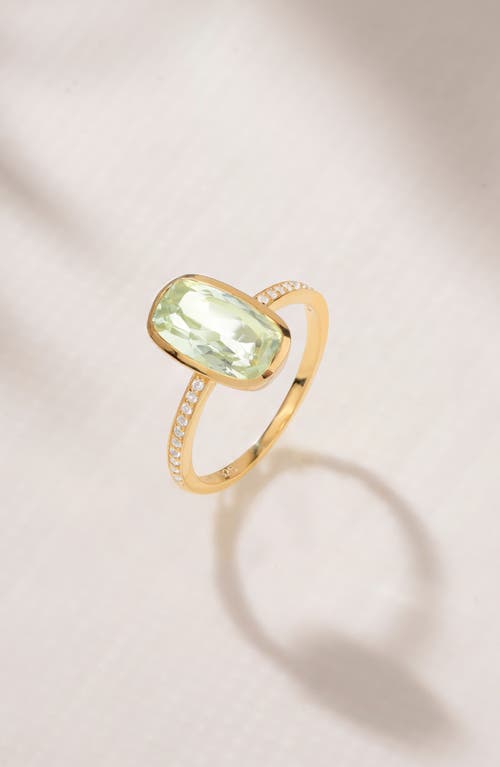 Ys Gems Gemstone Ring In Green