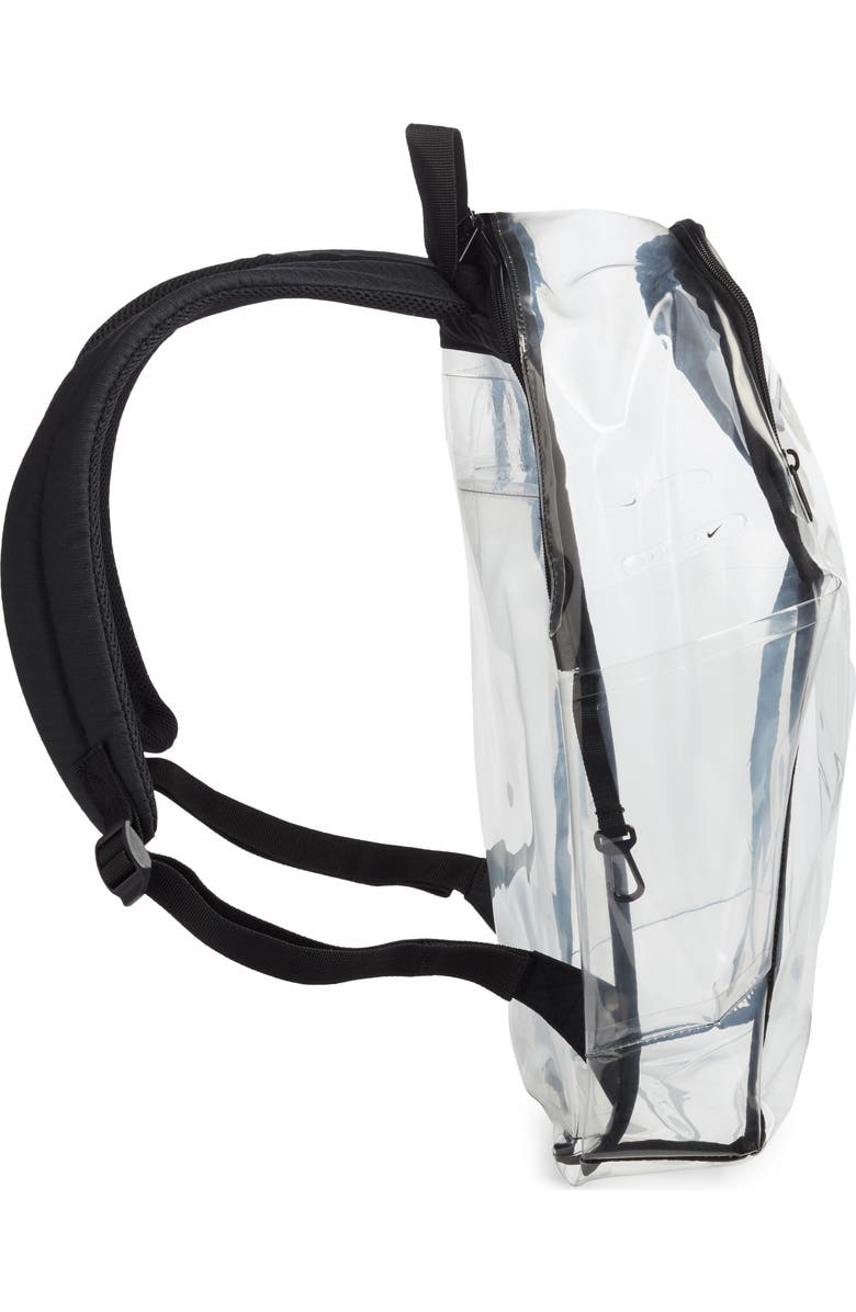 Nike Clear Backpack, Alternate, color,