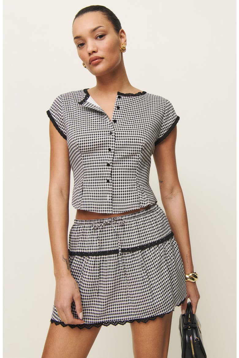 Valetta Two-Piece Dress, Alternate, color, REMY CHECK
