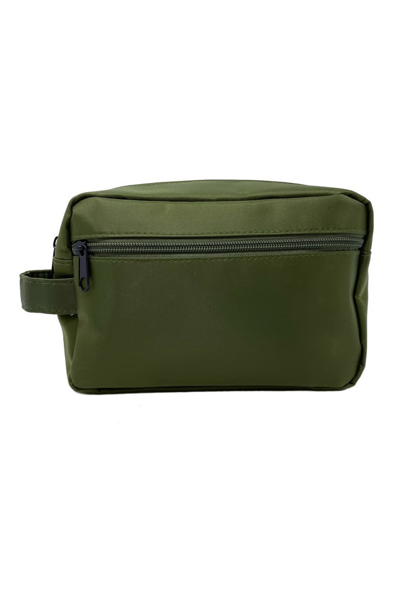Olive Green Toiletry Bag, Main, color, Green