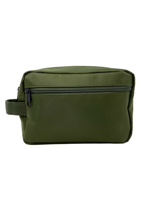 Olive Green Toiletry Bag