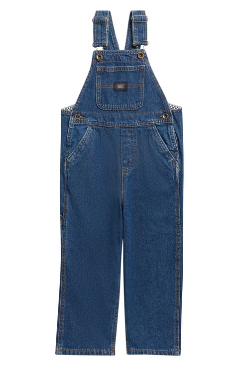 Kids' Davey Workwear Denim Overalls