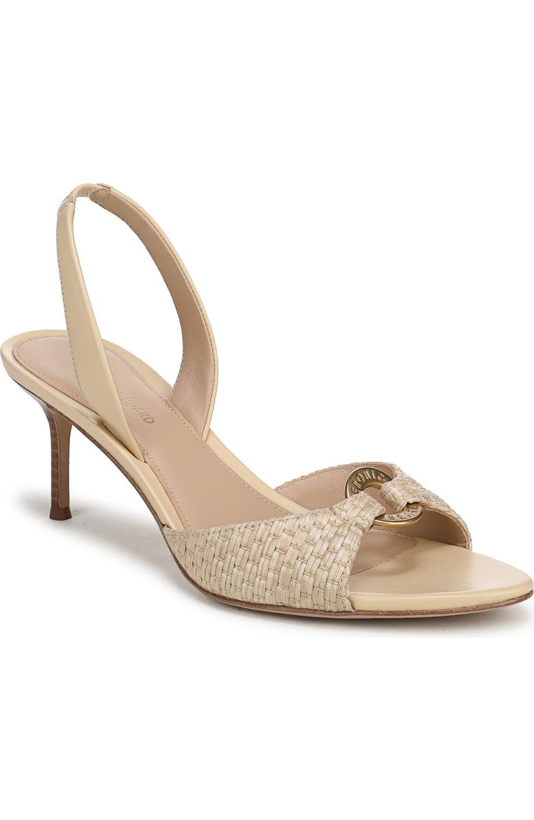 Veronica Beard Tia Slingback Sandal, Main, color, Natural