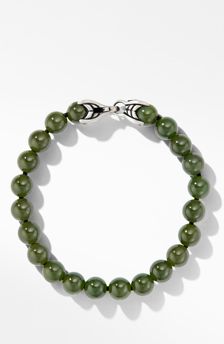 David Yurman Spiritual Bead Bracelet with Nephrite Jade, Alternate, color,