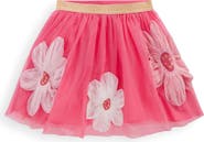 Mini Boden Kids' Appliqué Tulle Skirt
