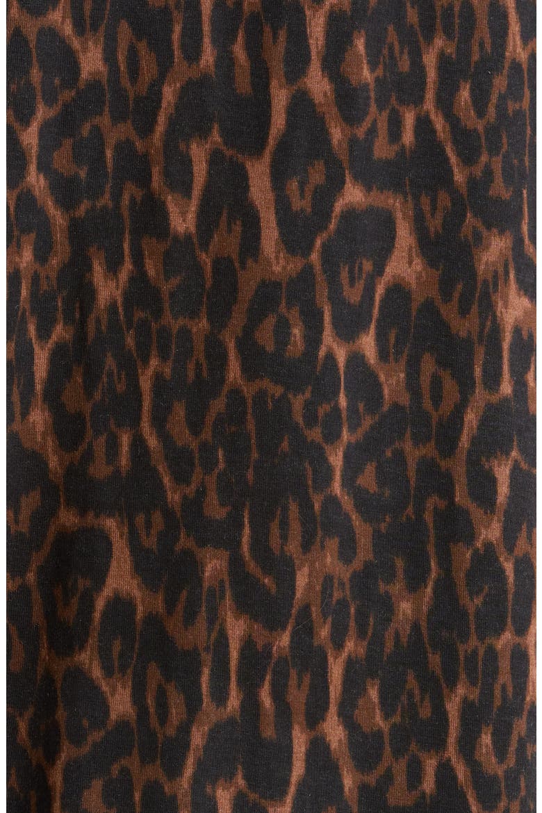 Moonlight Eco Crop Pajamas, Alternate, color, BROWN P- BLACK ELEGANT LEOPARD