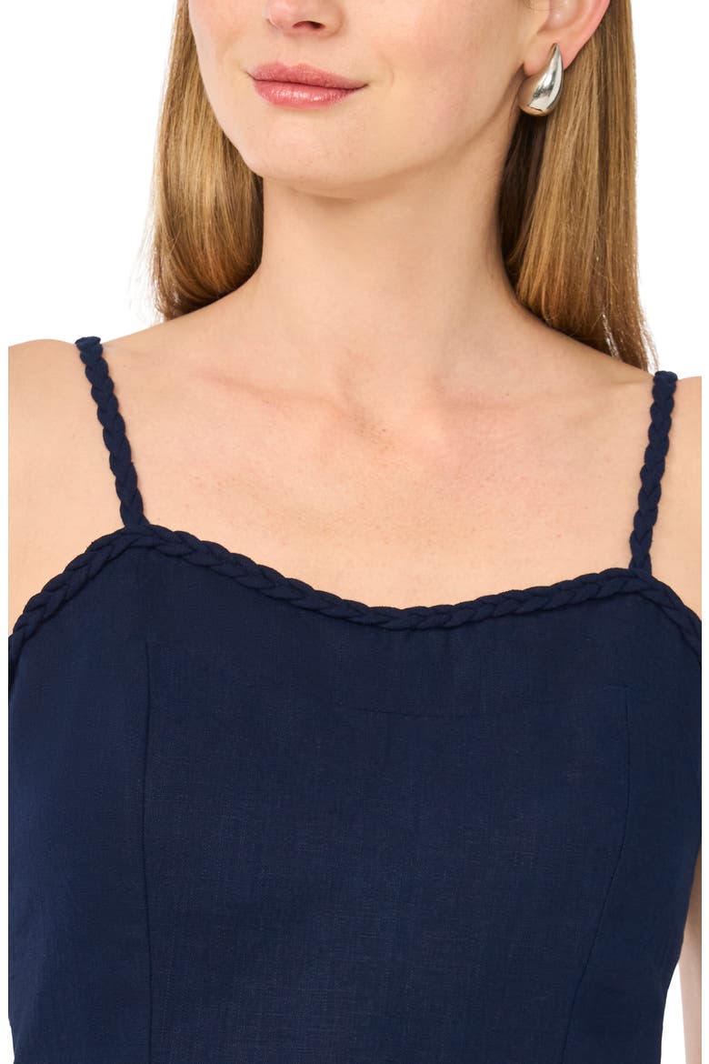 Braided Trim Tank Top, Alternate, color, CLASSIC NAVY