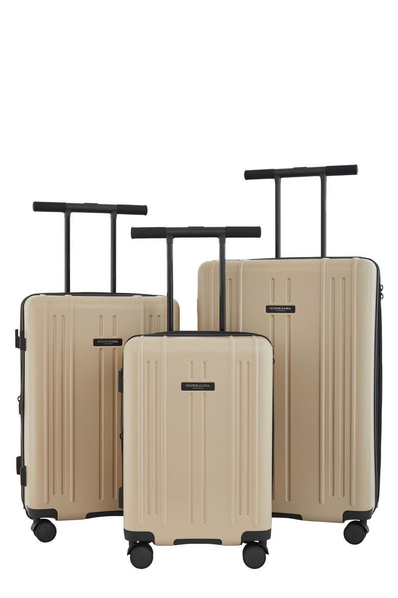 Eindhoven 3-Piece Luggage Set, Main, color, TRAVERTINE