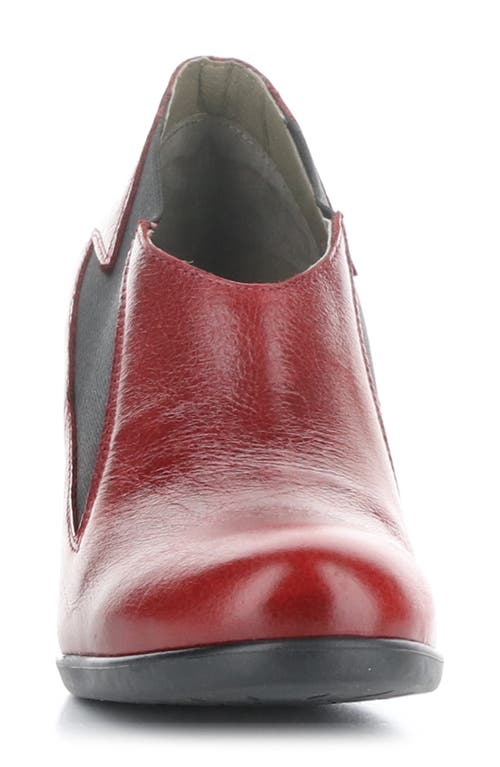 Fly London Kaia Bootie In Red