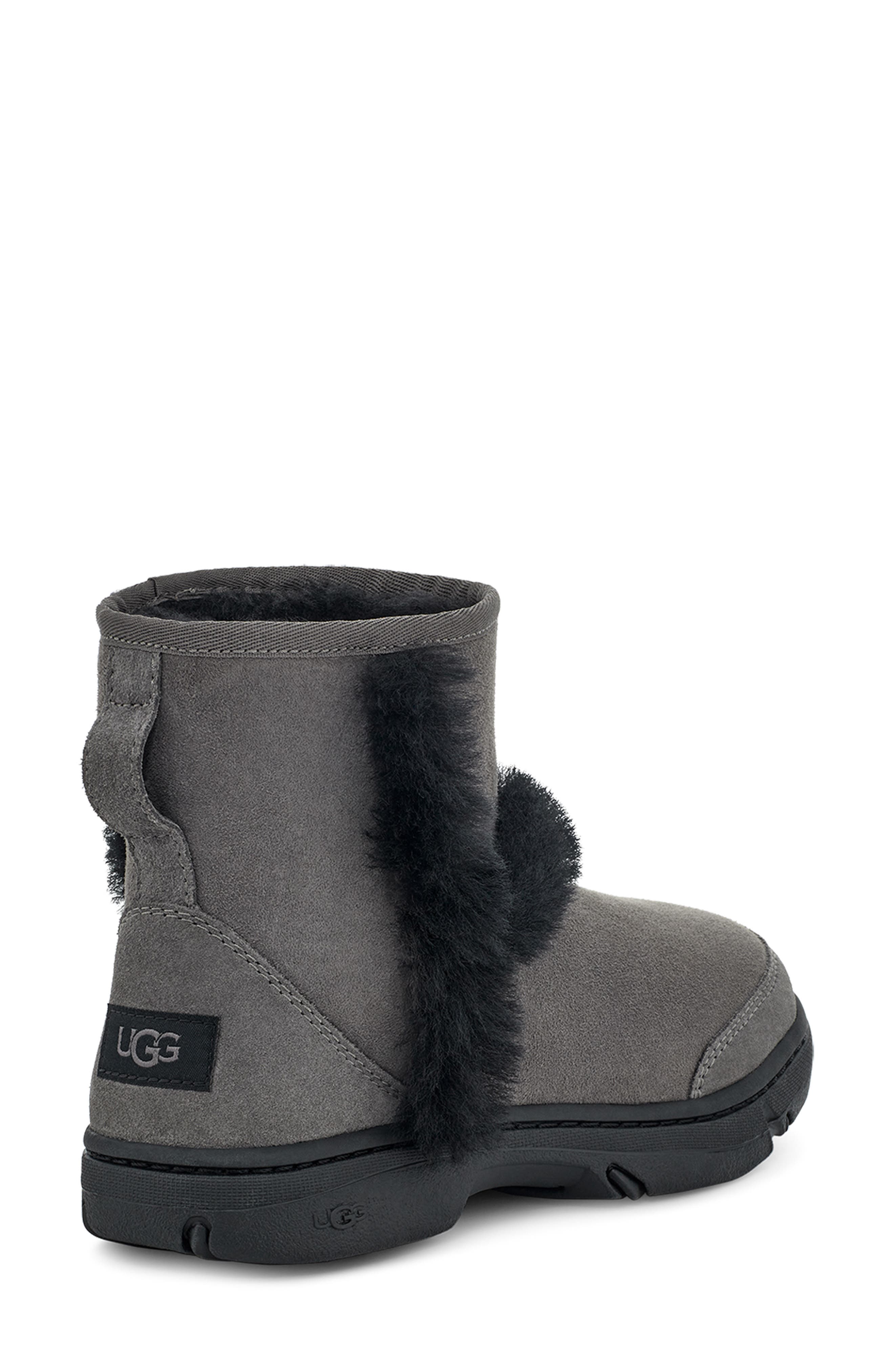 UGG<sup>®</sup> Sunburst Mini Genuine Shearling Bootie, Alternate, color, 