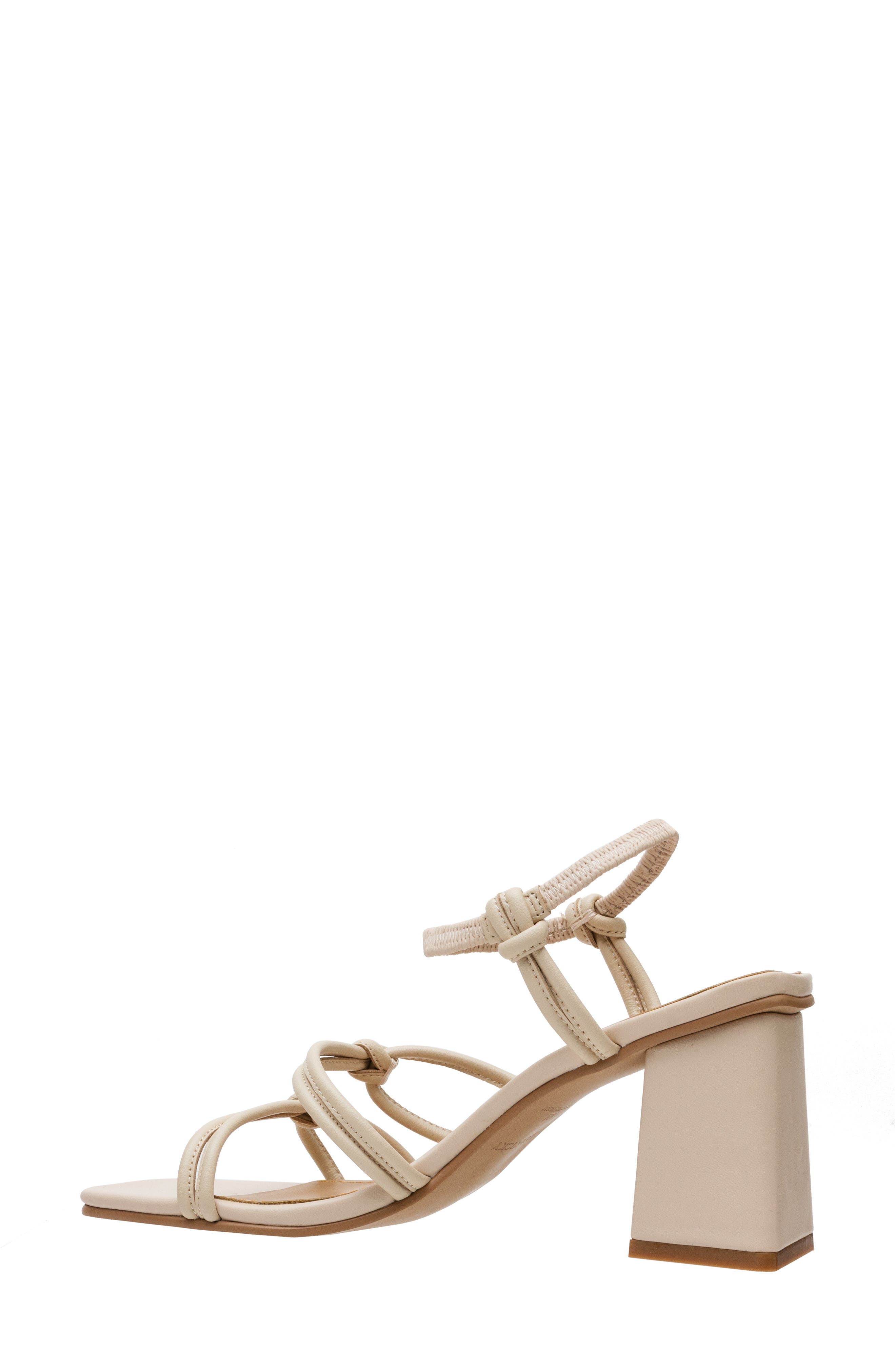 Abloom Strappy Block Heel Sandal, Alternate, color, NUDE