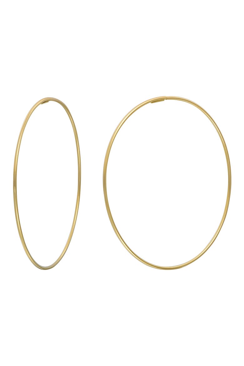 14K Gold Hoop Earrings (Nordstrom Exclusive), Main, color, 14K YELLOW GOLD