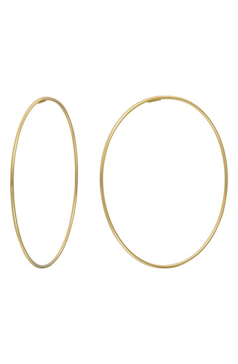 14K Gold Hoop Earrings (Nordstrom Exclusive)